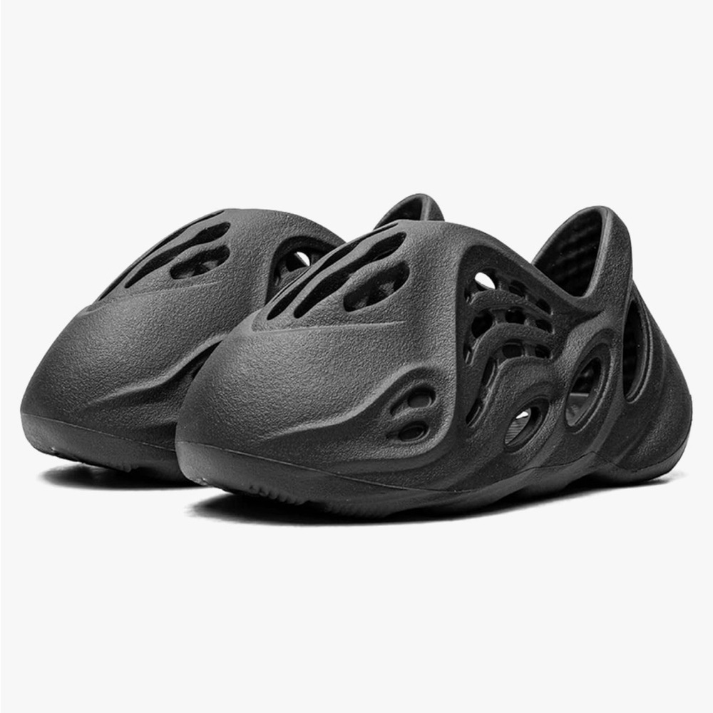 adidas Toddler YZY Foam Runner Infants HP5346 Onyx - Size 6K- NWT